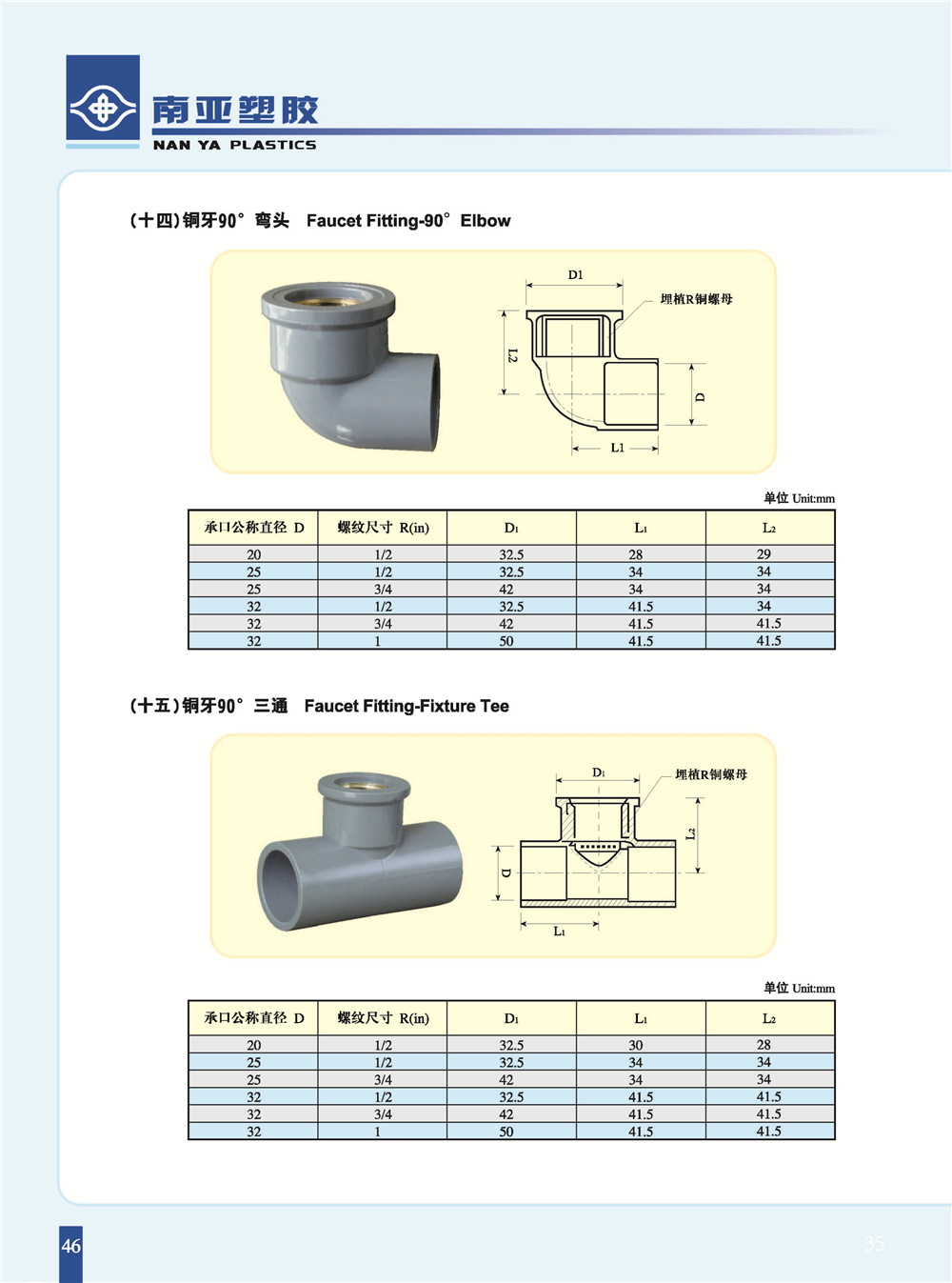 PVC銅牙90度彎頭及銅牙90度三通.jpg